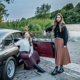 2022 Women Maxi Skirts Female Knitted Long Dress Solid Color Knitting Skirt XS-3XL Plus Size Woman Autumn Winter Skirts