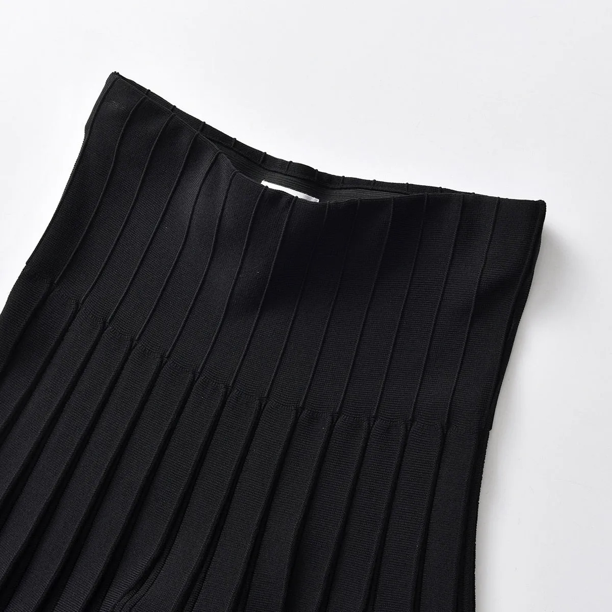 2022 Women Maxi Skirts Female Knitted Long Dress Solid Color Knitting Skirt XS-3XL Plus Size Woman Autumn Winter Skirts