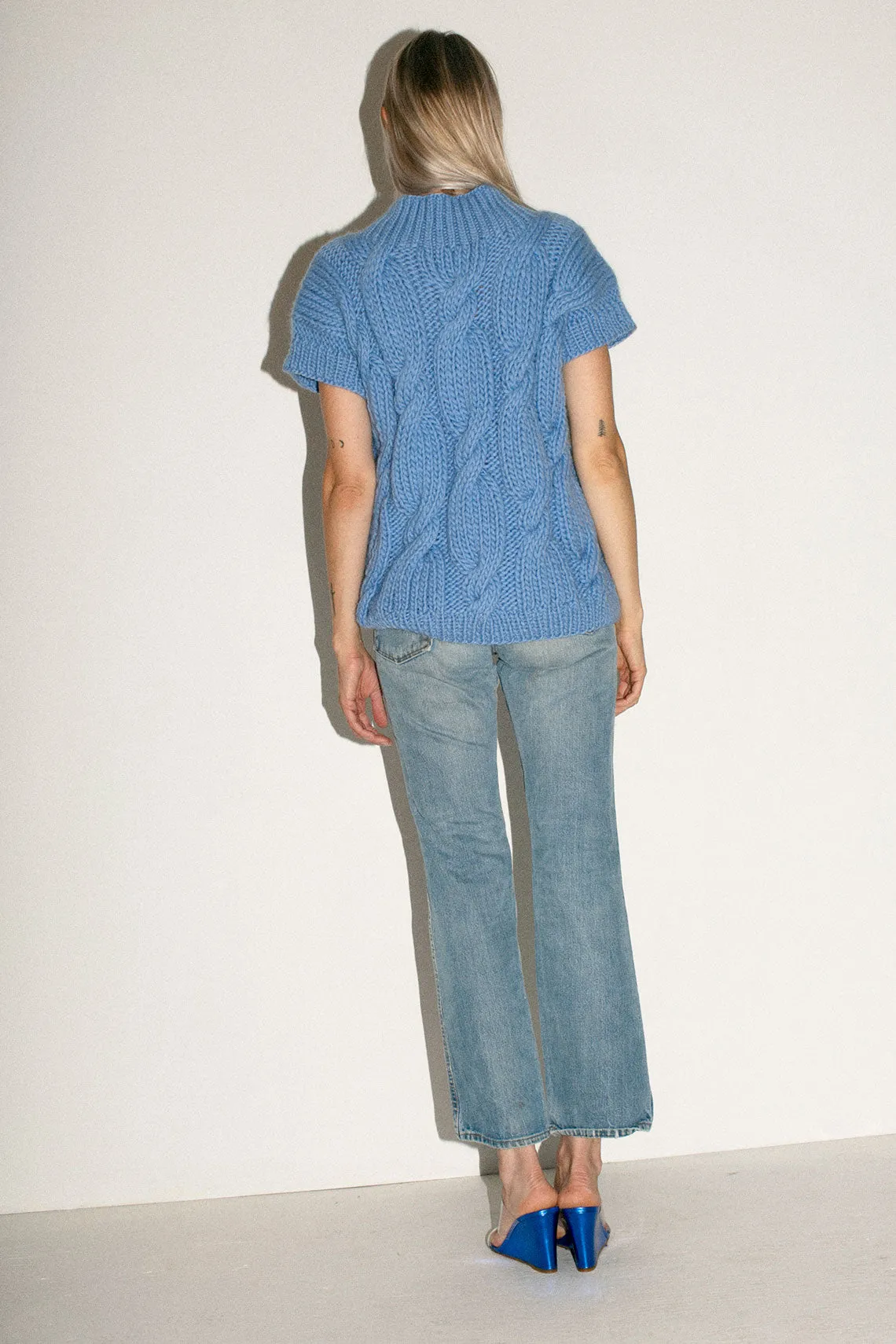 Blue Onion V Neck Vest