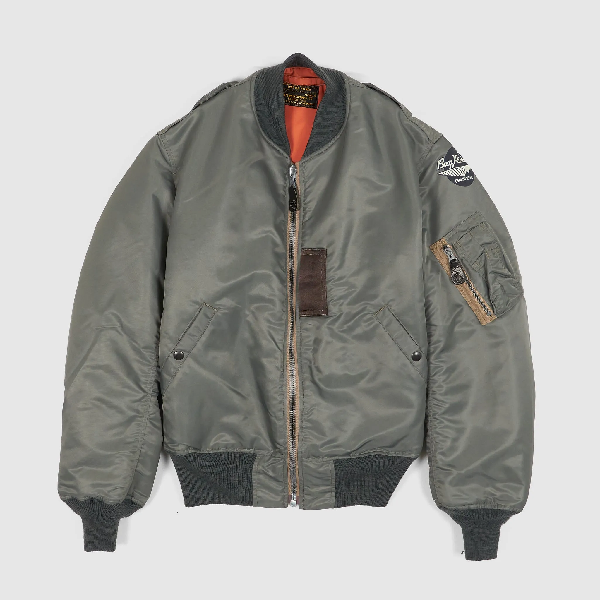 Buzz Ricksons 3 in 1 M-51 Parka with MA-1 Bomber Lining