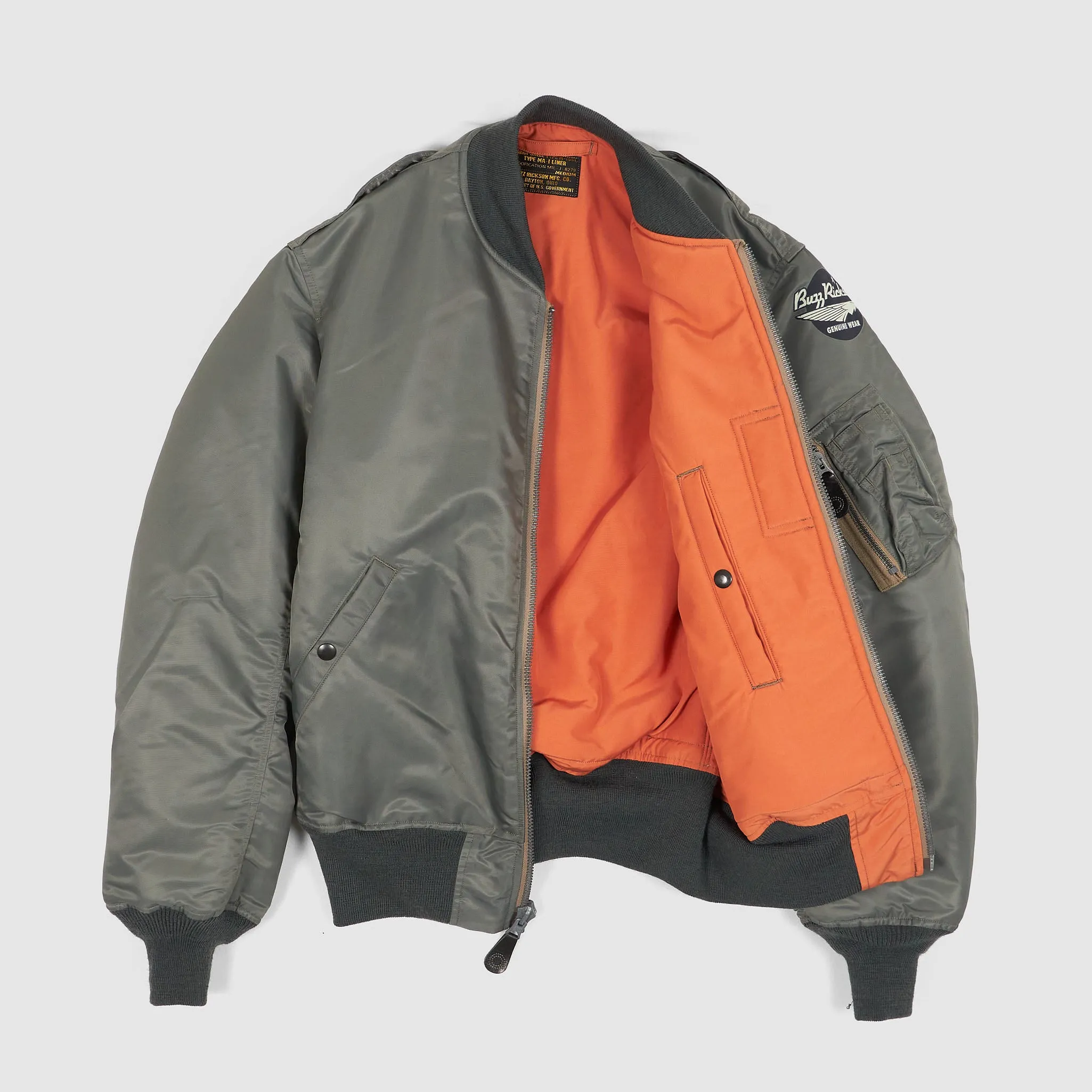 Buzz Ricksons 3 in 1 M-51 Parka with MA-1 Bomber Lining
