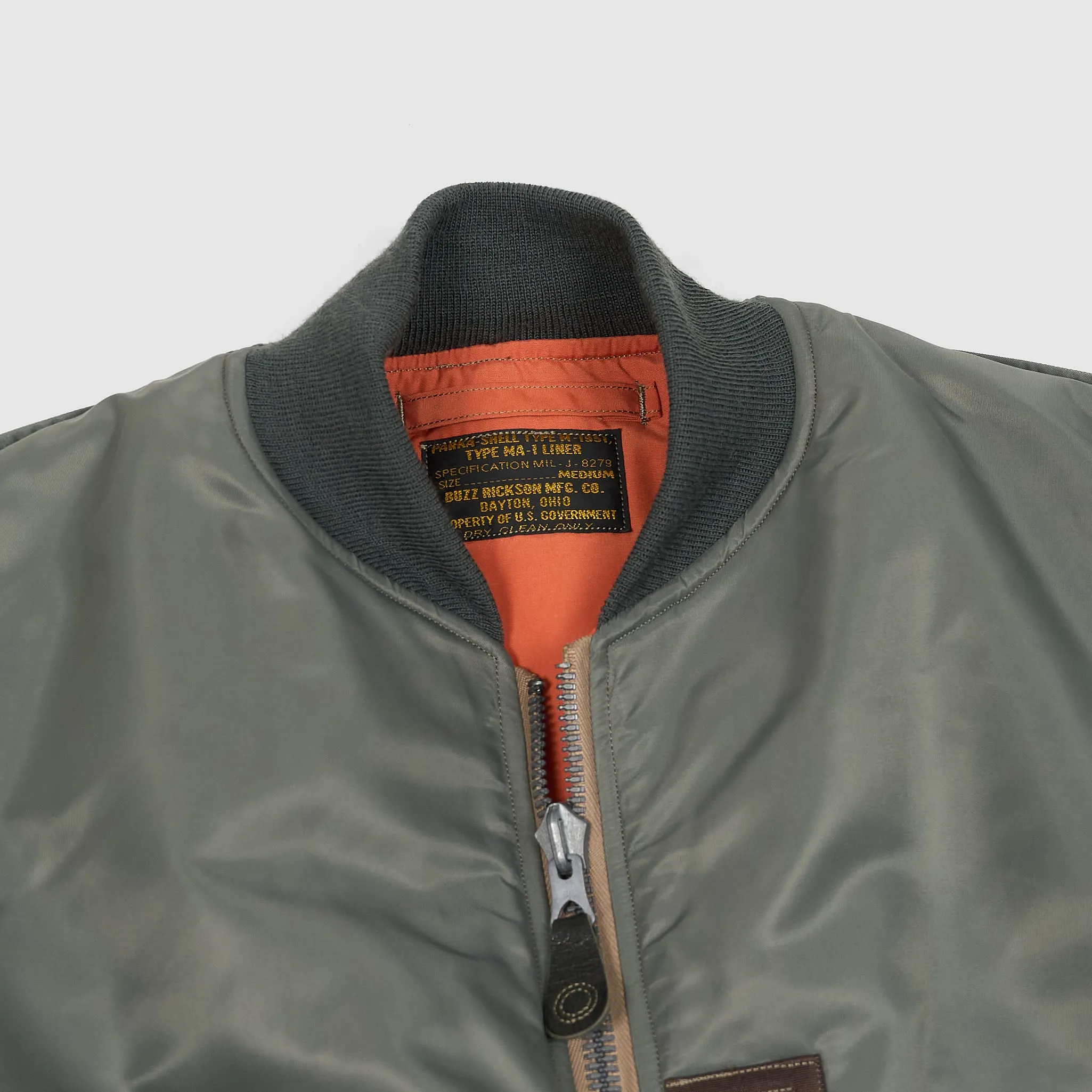 Buzz Ricksons 3 in 1 M-51 Parka with MA-1 Bomber Lining