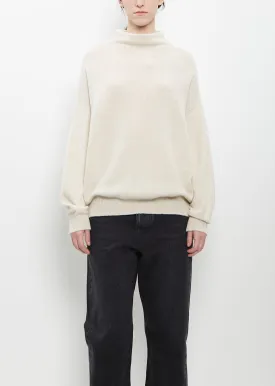 Cashmere Joy Mock Neck Sweater