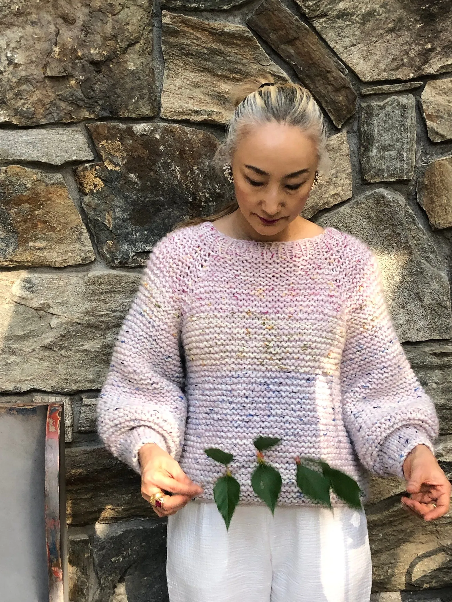 DIY Kit - Audrey Top-Down Sweater - Dream (Merino Worsted)