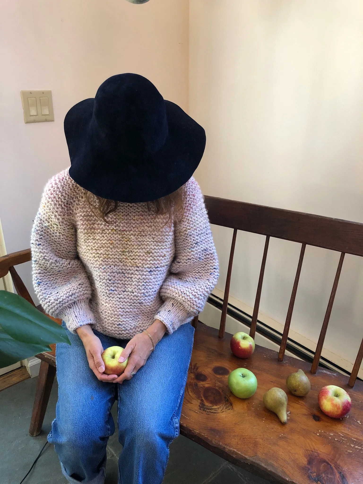 DIY Kit - Audrey Top-Down Sweater - Dream (Merino Worsted)