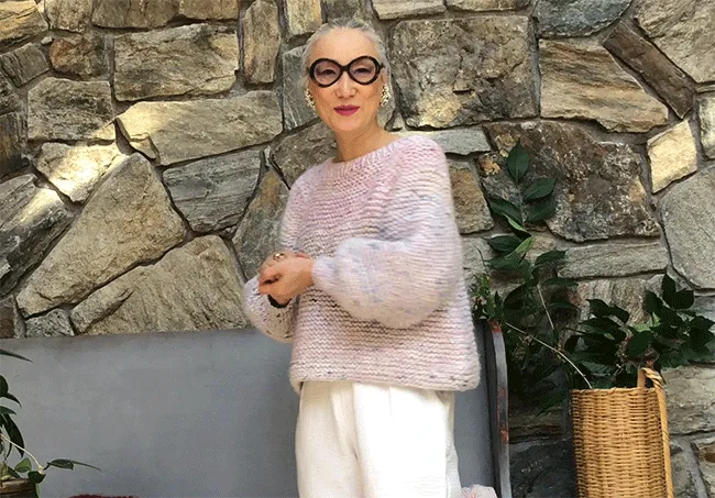 DIY Kit - Audrey Top-Down Sweater - Dream (Merino Worsted)