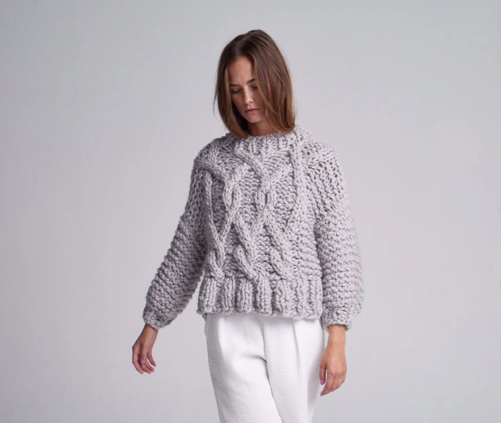 DIY Kit - Urban Fisherman Sweater - Merino No. 5