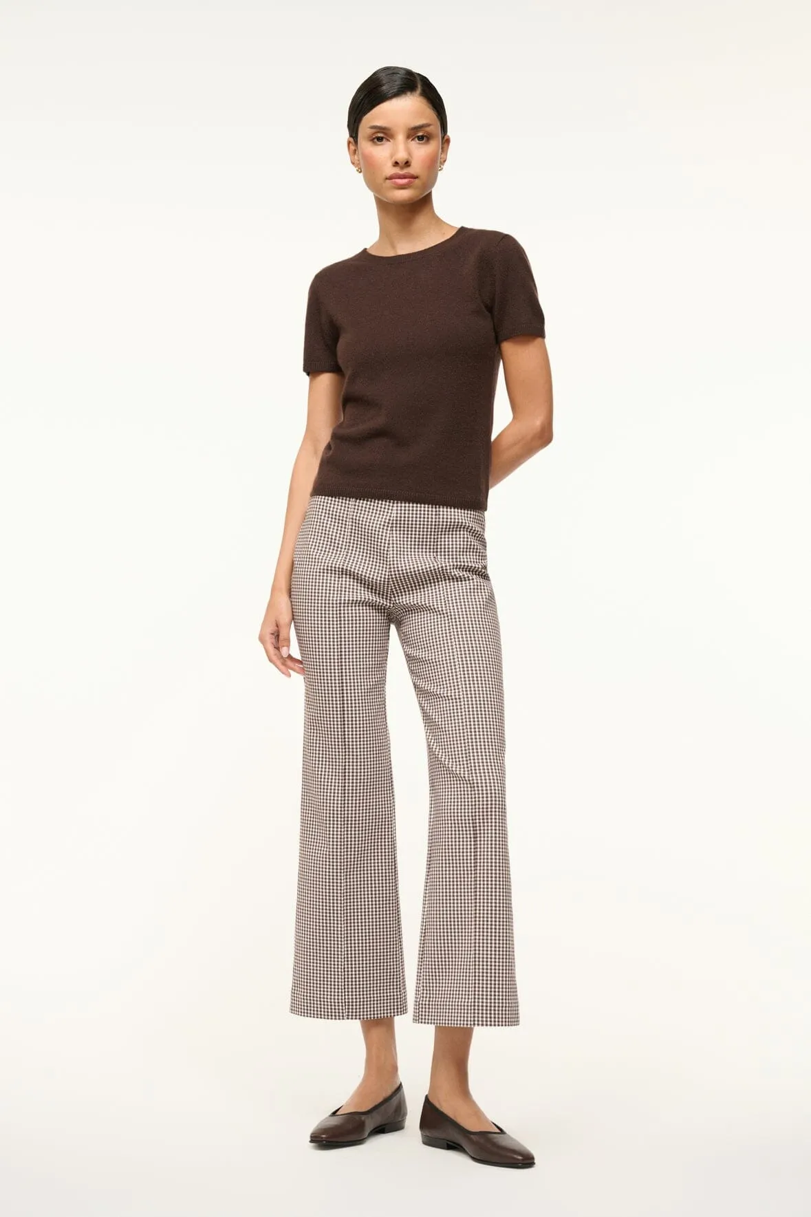EASY CASHMERE TEE | DARK CHOCOLATE
