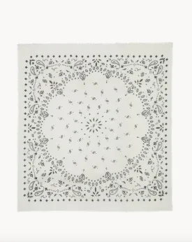 Effy Bandana Scarf - Blanc