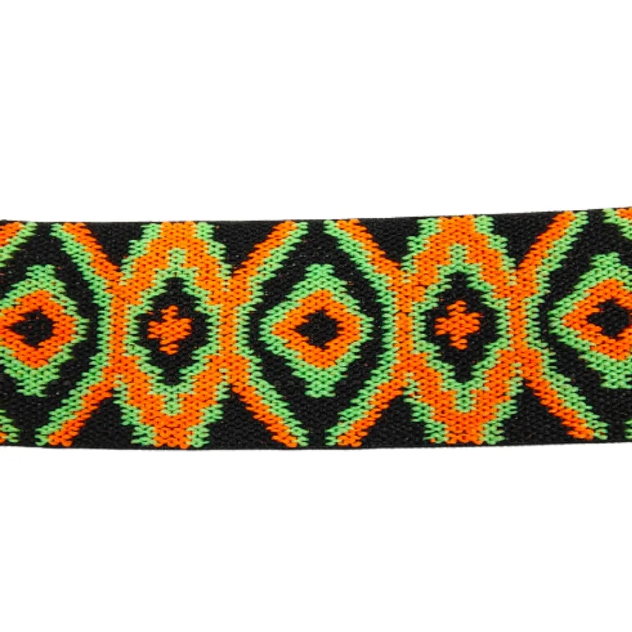 Elegant Multi-Color Jacquard Woven Elastic