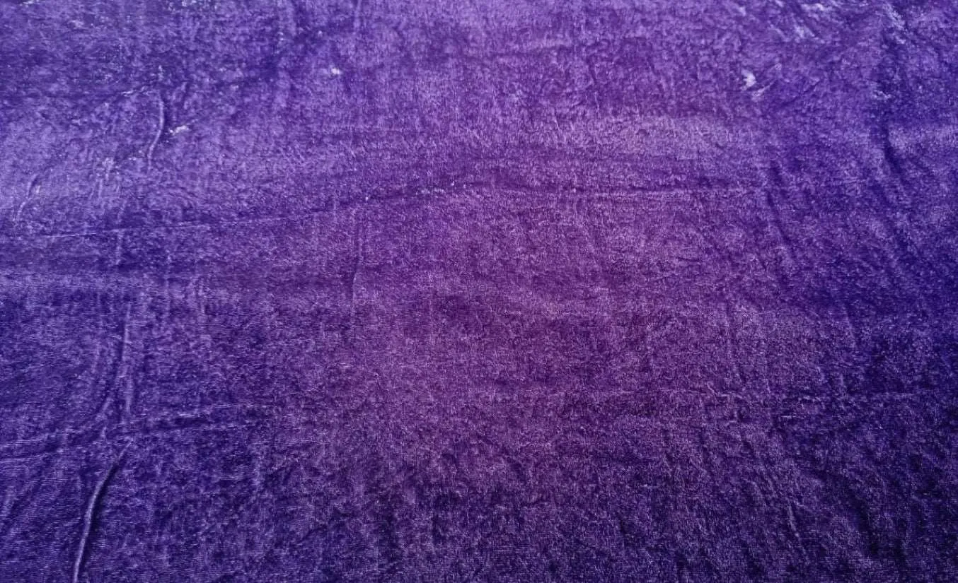 Imported Plush Purple Silk Velvet Fabric ~ 44&quot; wide [11802]