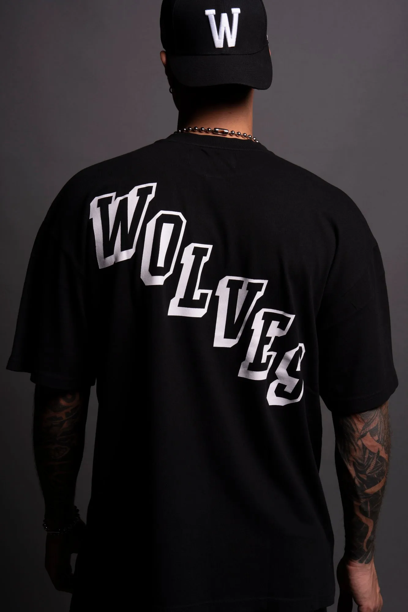 Journey "Premium" Oversized Tee in Black