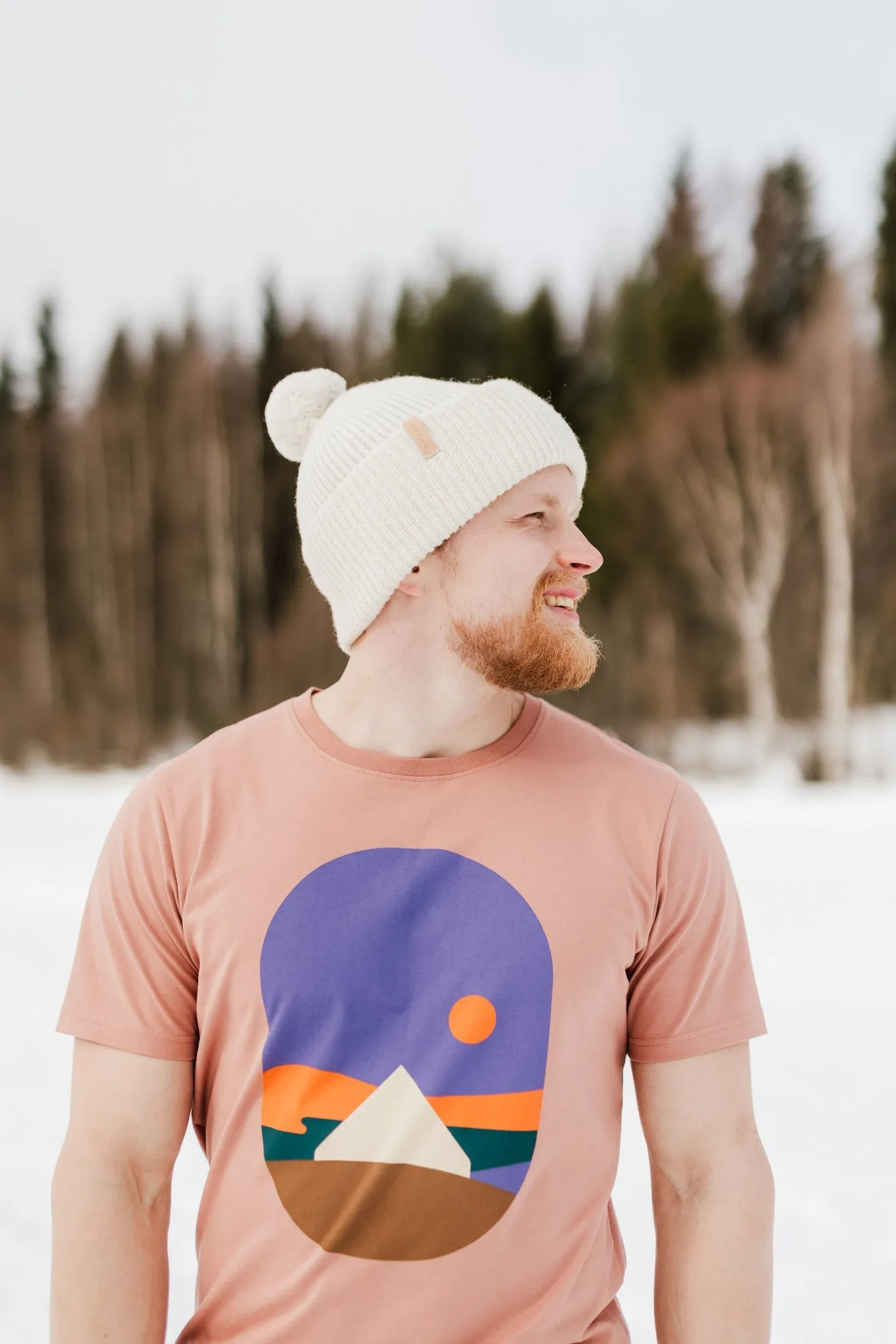 Kajo Beanie POM Birch White