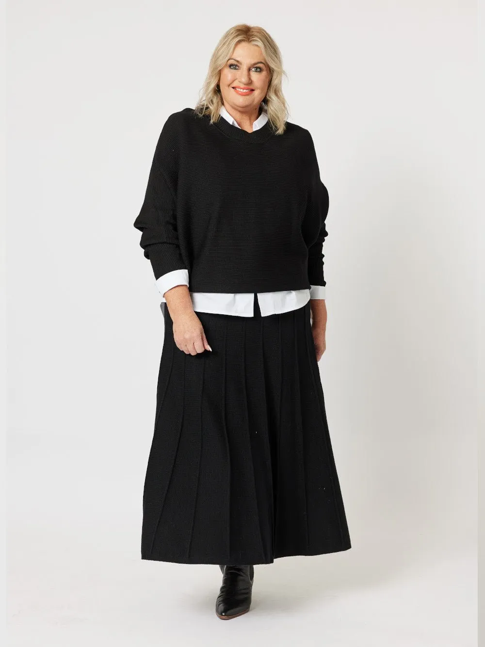KATE LONG KNIT SKIRT