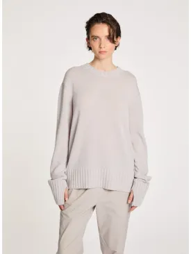 Lis Lareida Roberta Cashmere Jumper in Chalk