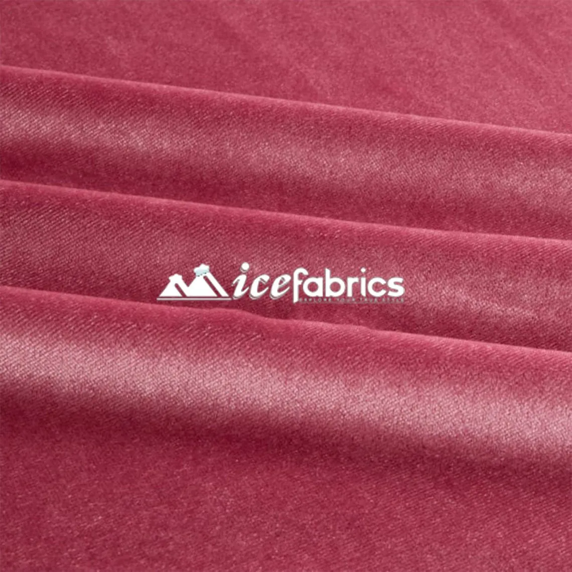 Mauve Stretch Velvet Upholstery Fabric By The Roll (20 yards) Wholesale Fabric