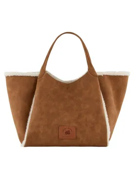 Maxi shopper effetto shearling Capsule Chalet
