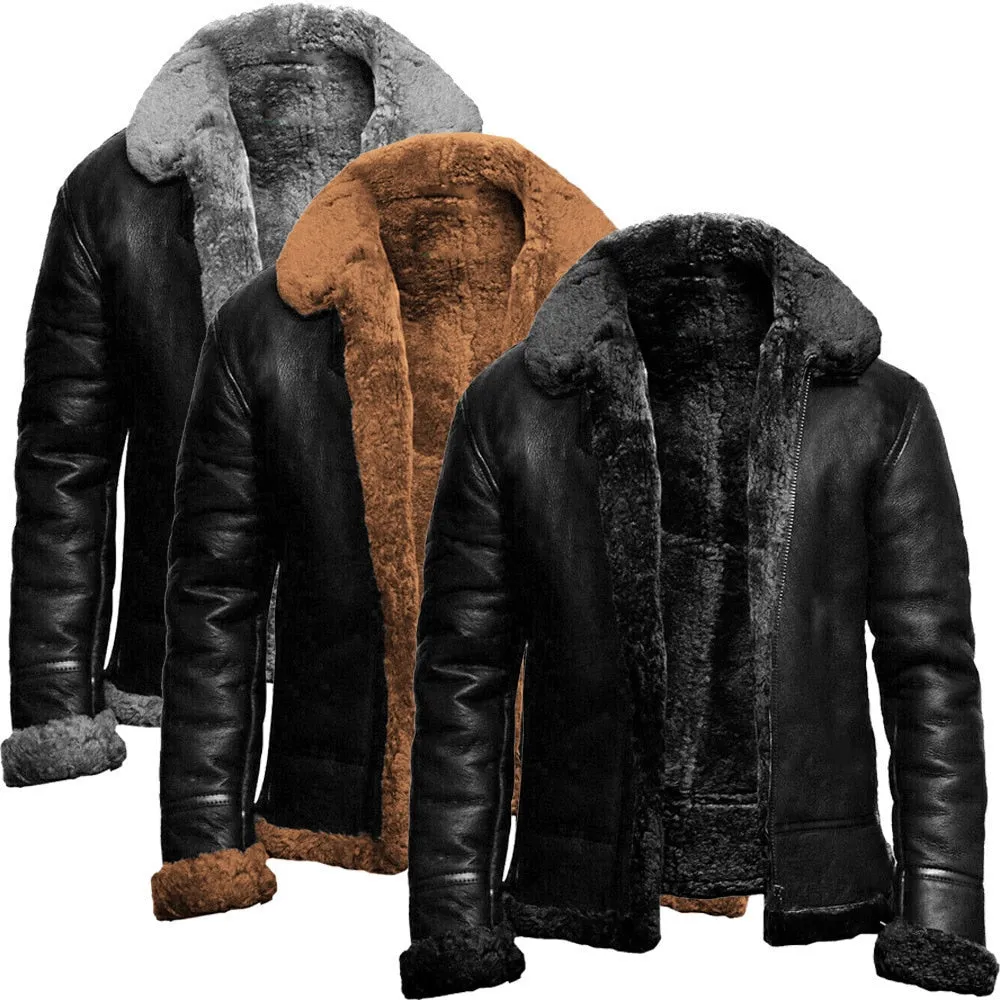 Michael  | Premium Shearling Leather Jacket