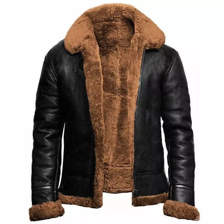 Michael  | Premium Shearling Leather Jacket