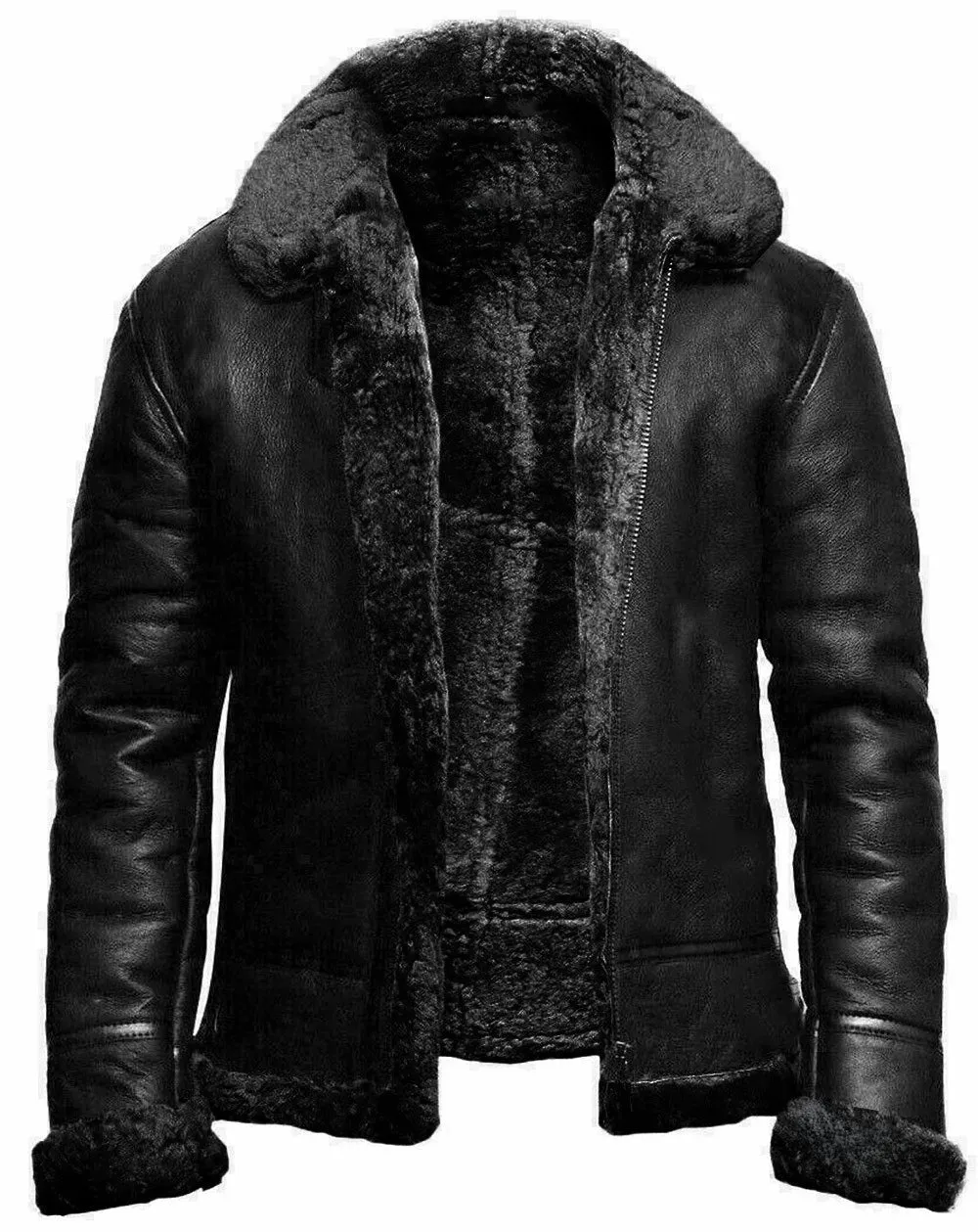 Michael  | Premium Shearling Leather Jacket
