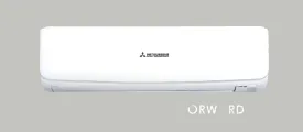 Mitsubishi Heavy Duty SRK24YYM-W6  Air Conditioner Split AC  2. 1 Ton Inverter 4 Star Copper  Turbojet (R-32)