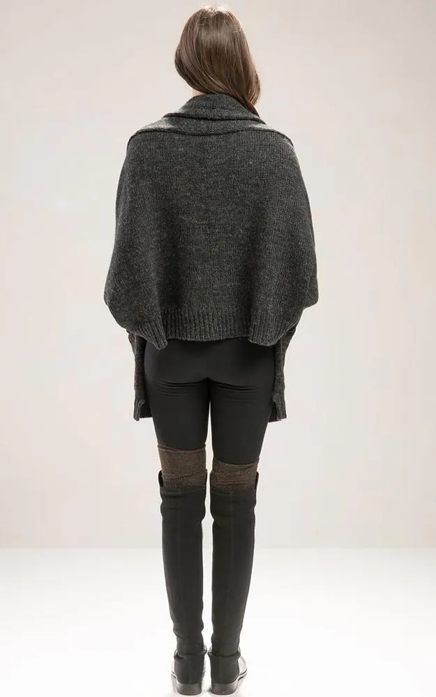 MSF1447 Chunky Pocket Cardigan