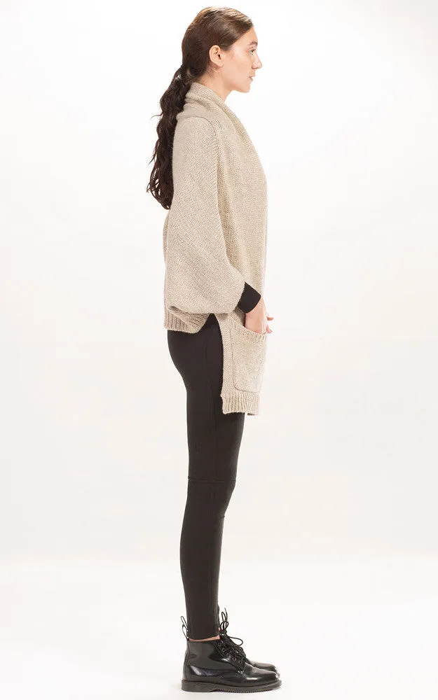 MSF1447 Chunky Pocket Cardigan