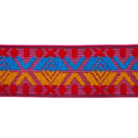 Multi-Color Chenille Jacquard Elastic