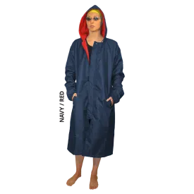 Navy/Red SS Swim Parka
