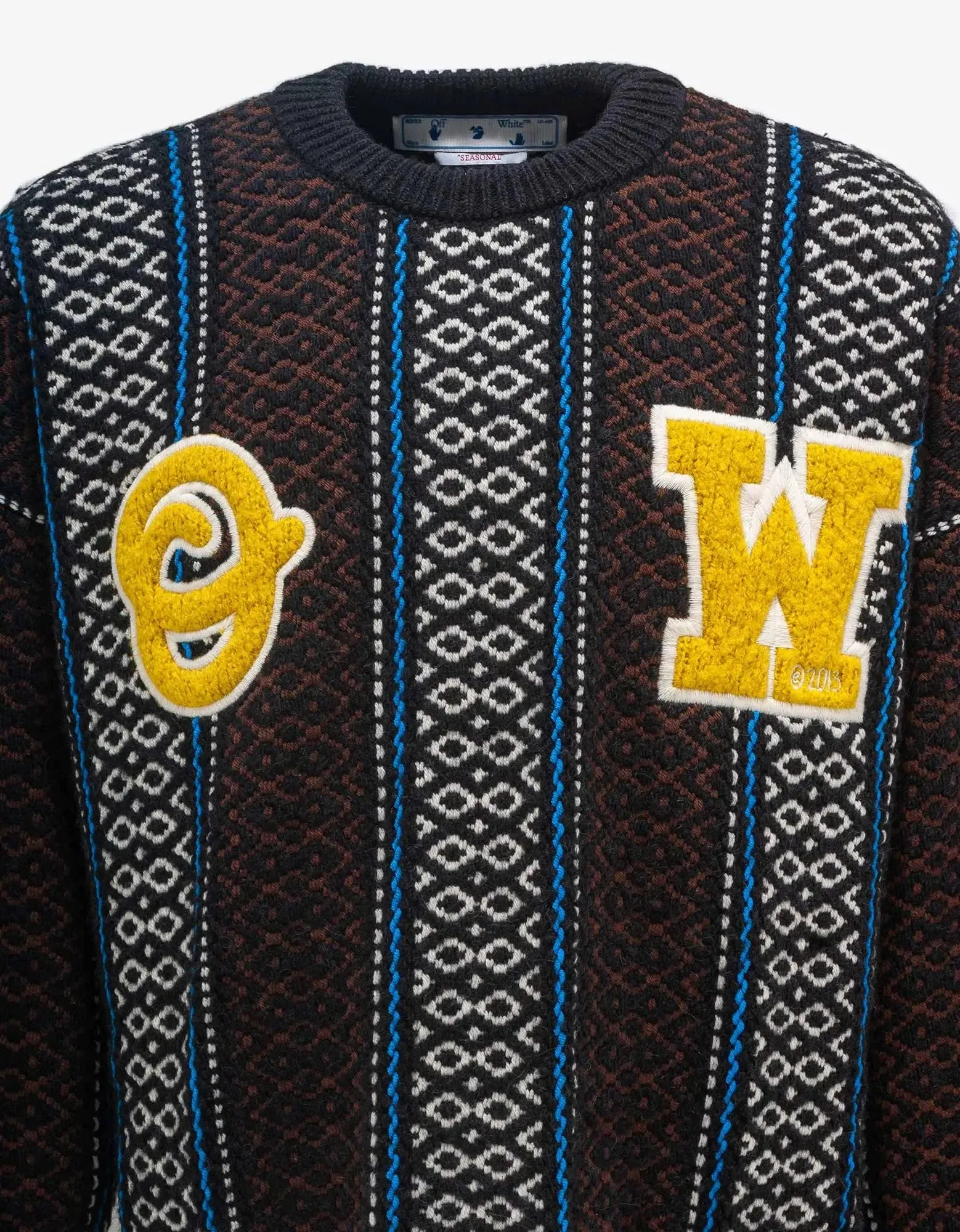 Off-White OW Baja Chunky Sweater