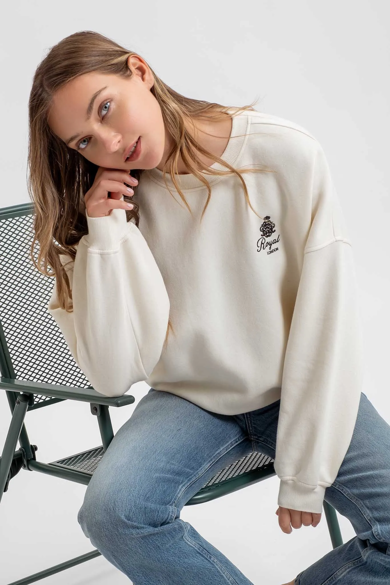 OVERSIZED FRENCH TERRY PULLOVER