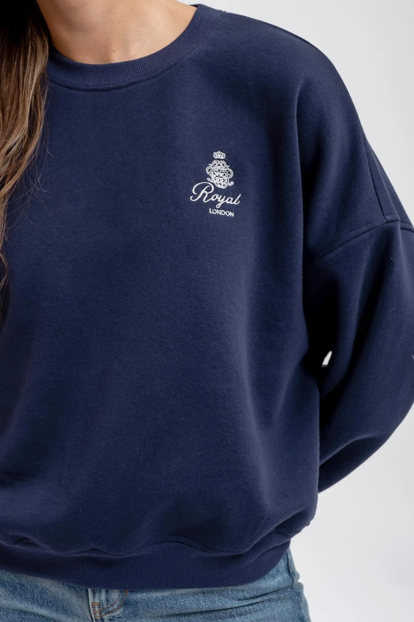 OVERSIZED FRENCH TERRY PULLOVER