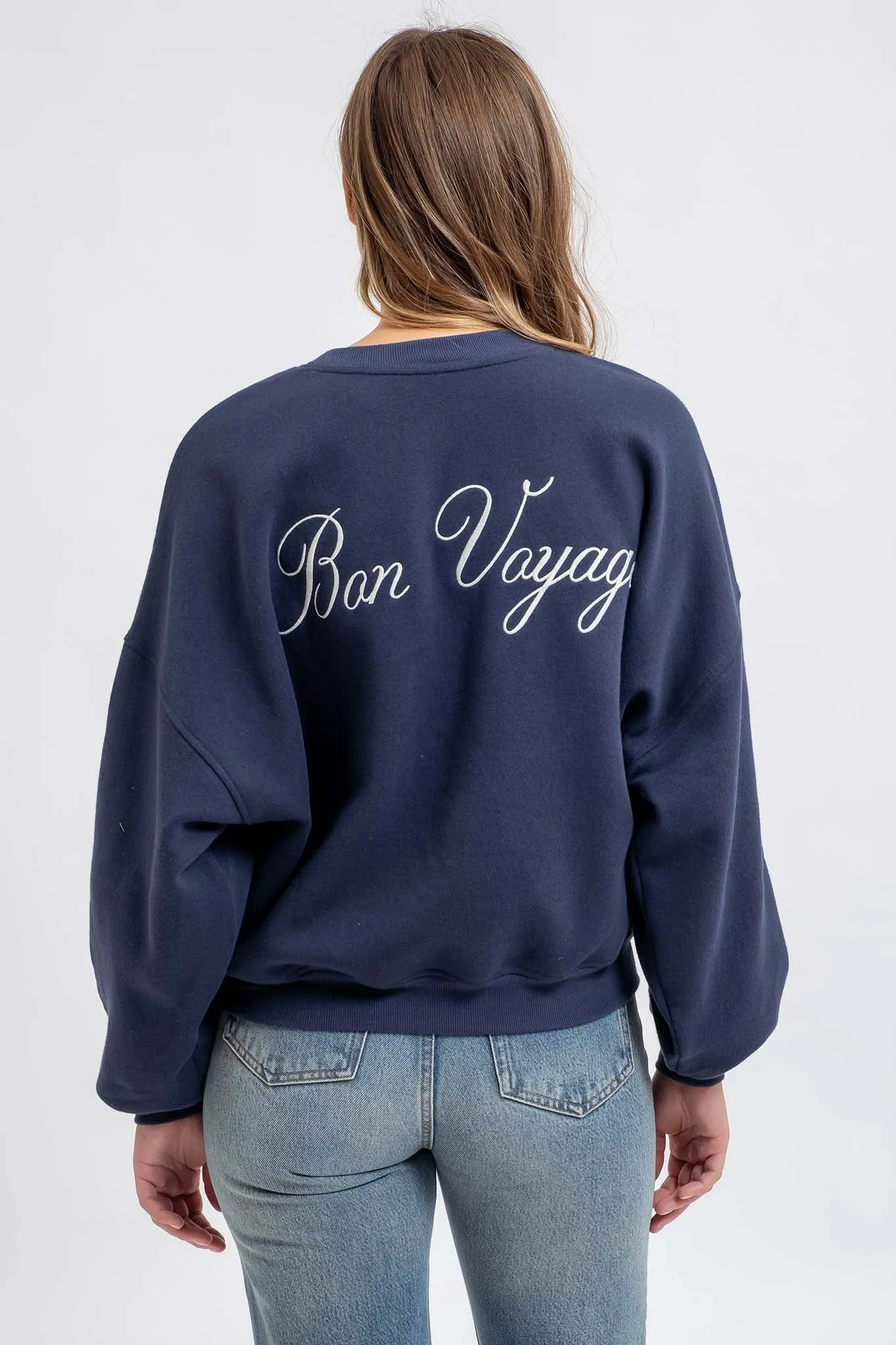OVERSIZED FRENCH TERRY PULLOVER