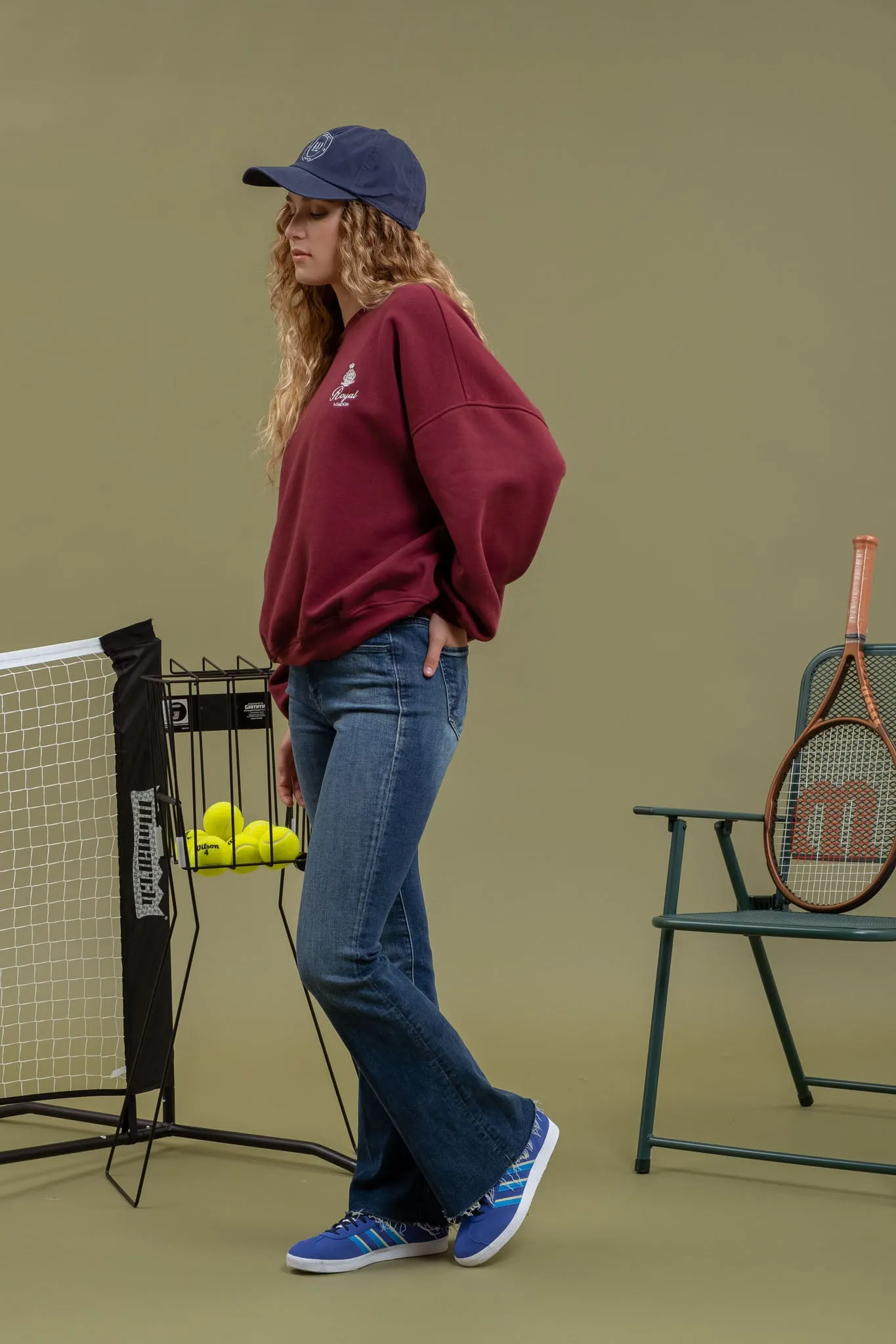 OVERSIZED FRENCH TERRY PULLOVER