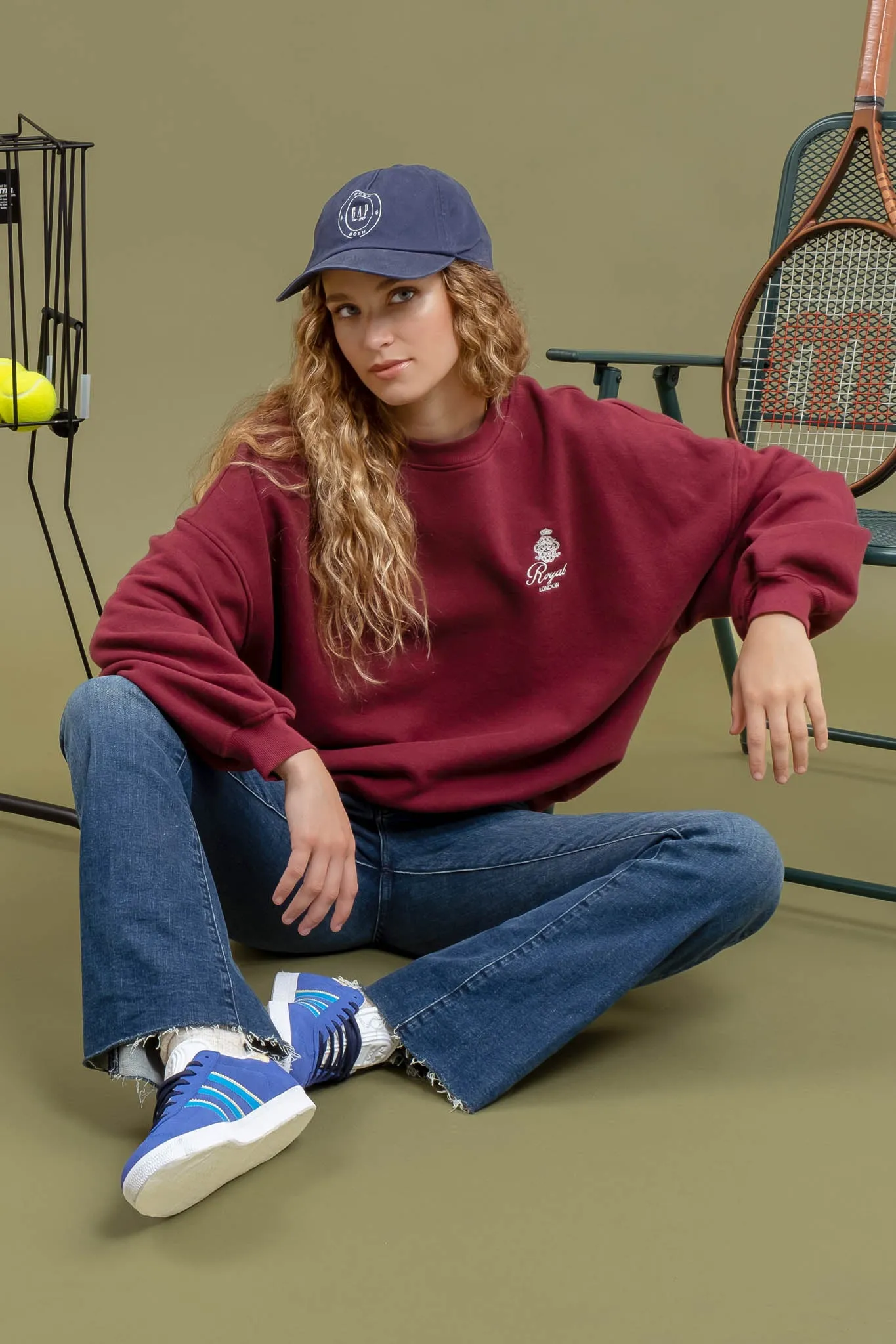 OVERSIZED FRENCH TERRY PULLOVER