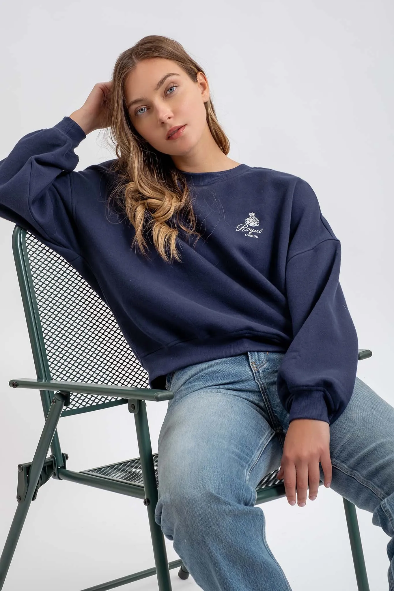 OVERSIZED FRENCH TERRY PULLOVER