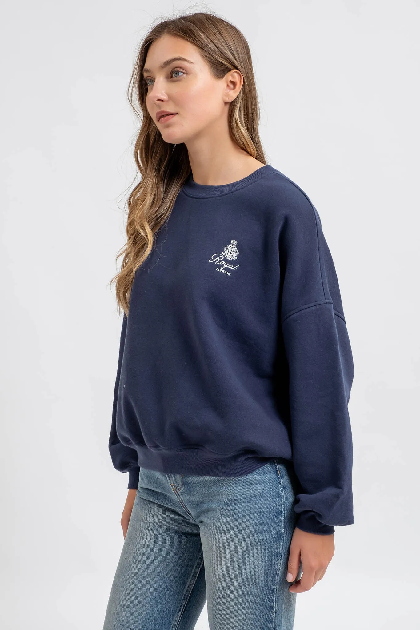 OVERSIZED FRENCH TERRY PULLOVER