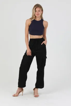 Pants - Cargo Black
