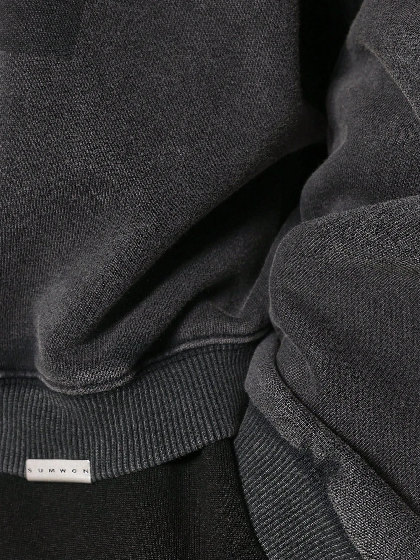 Regular Fit Long Sleeve Washed Sweatshirt With Graphic Print