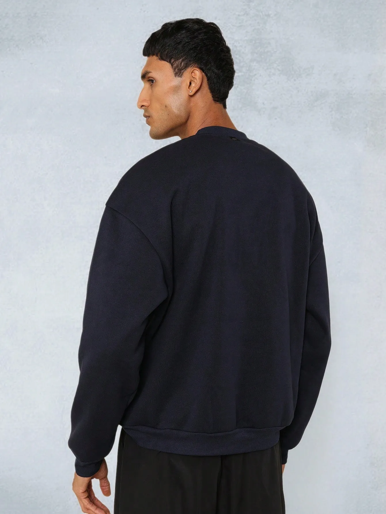 Regular Fit Sweatshirt With Front Graphic Print
