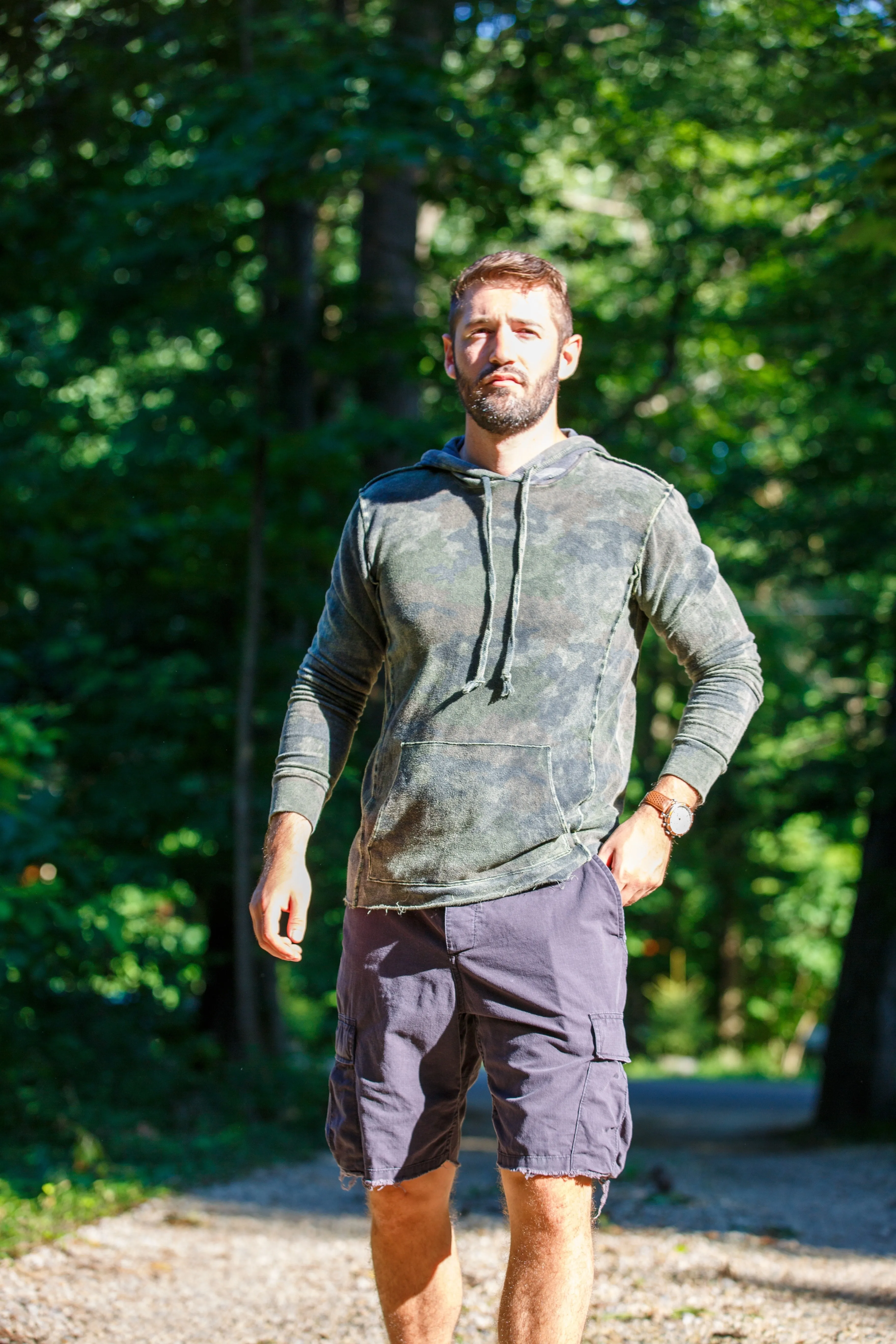 RIPSTOP R&R CARGO SHORT - BLACK