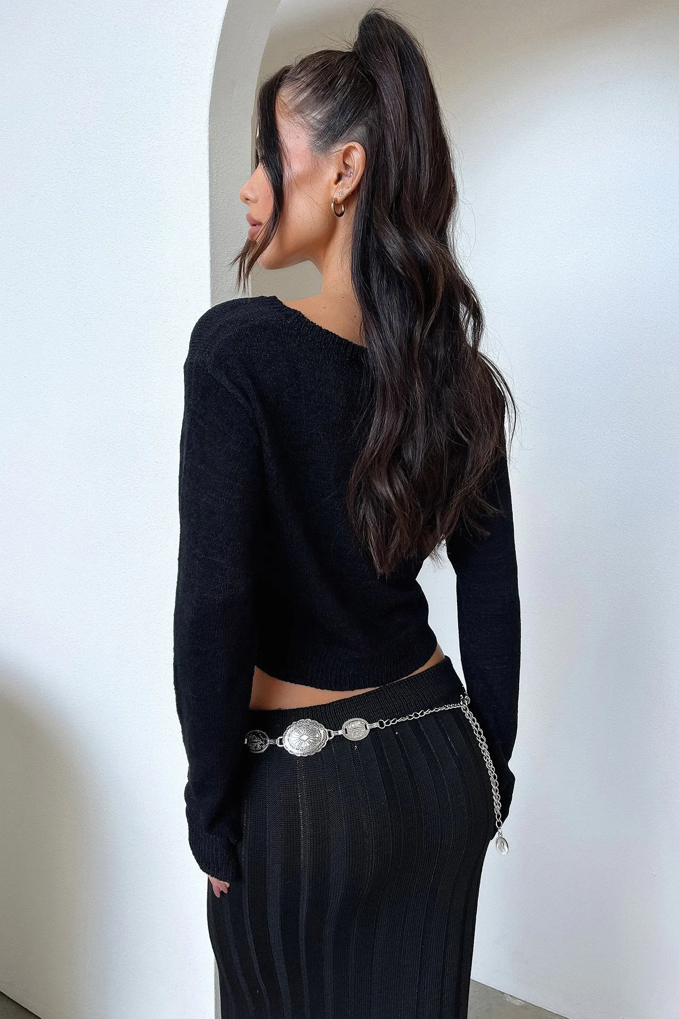 Sameera Maxi Skirt - Black