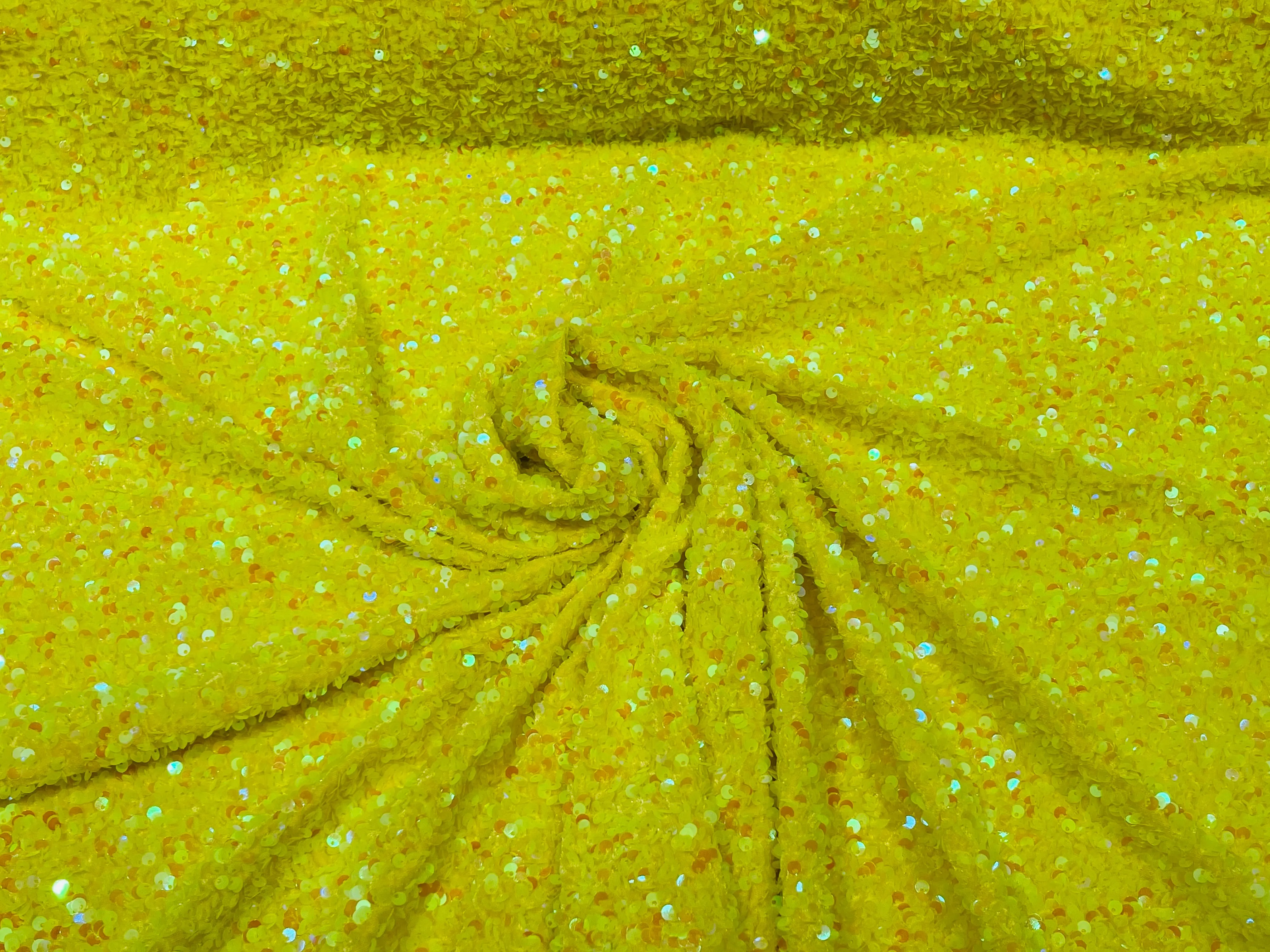 SEQUIN STRETCH VELVET (By The Yard)