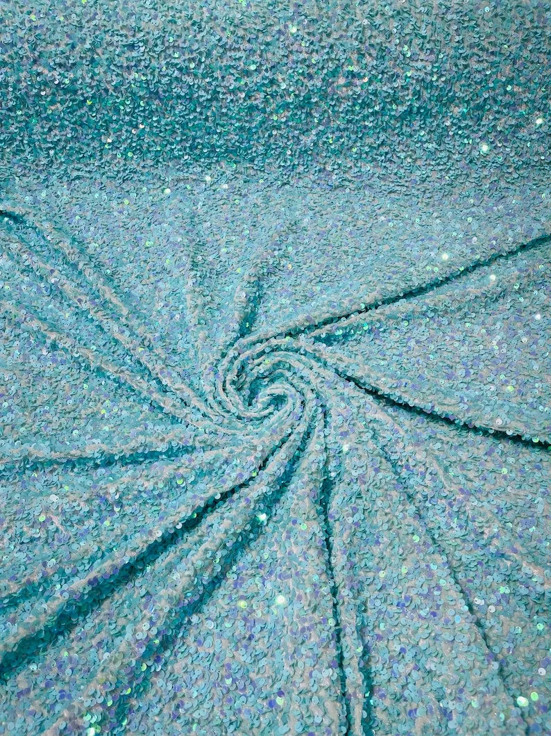 SEQUIN STRETCH VELVET (By The Yard)