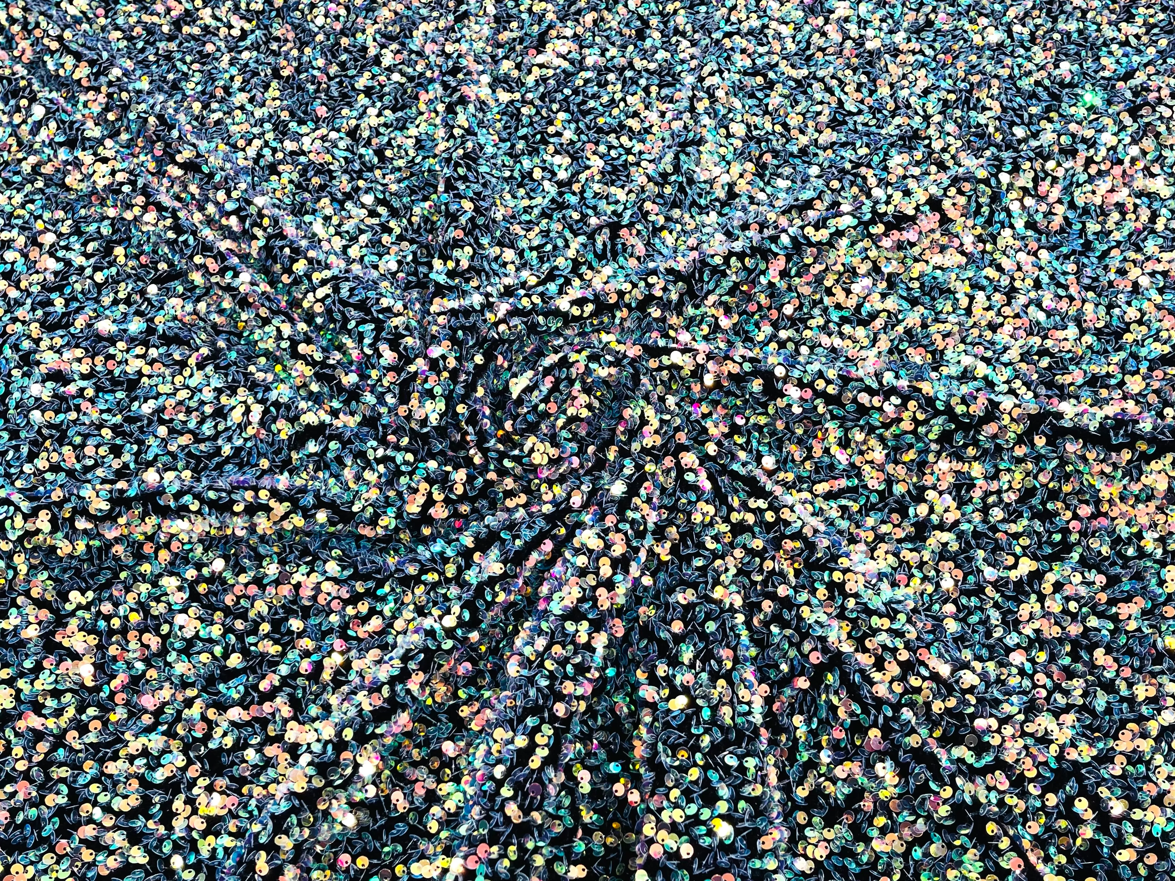 SEQUIN STRETCH VELVET (By The Yard)