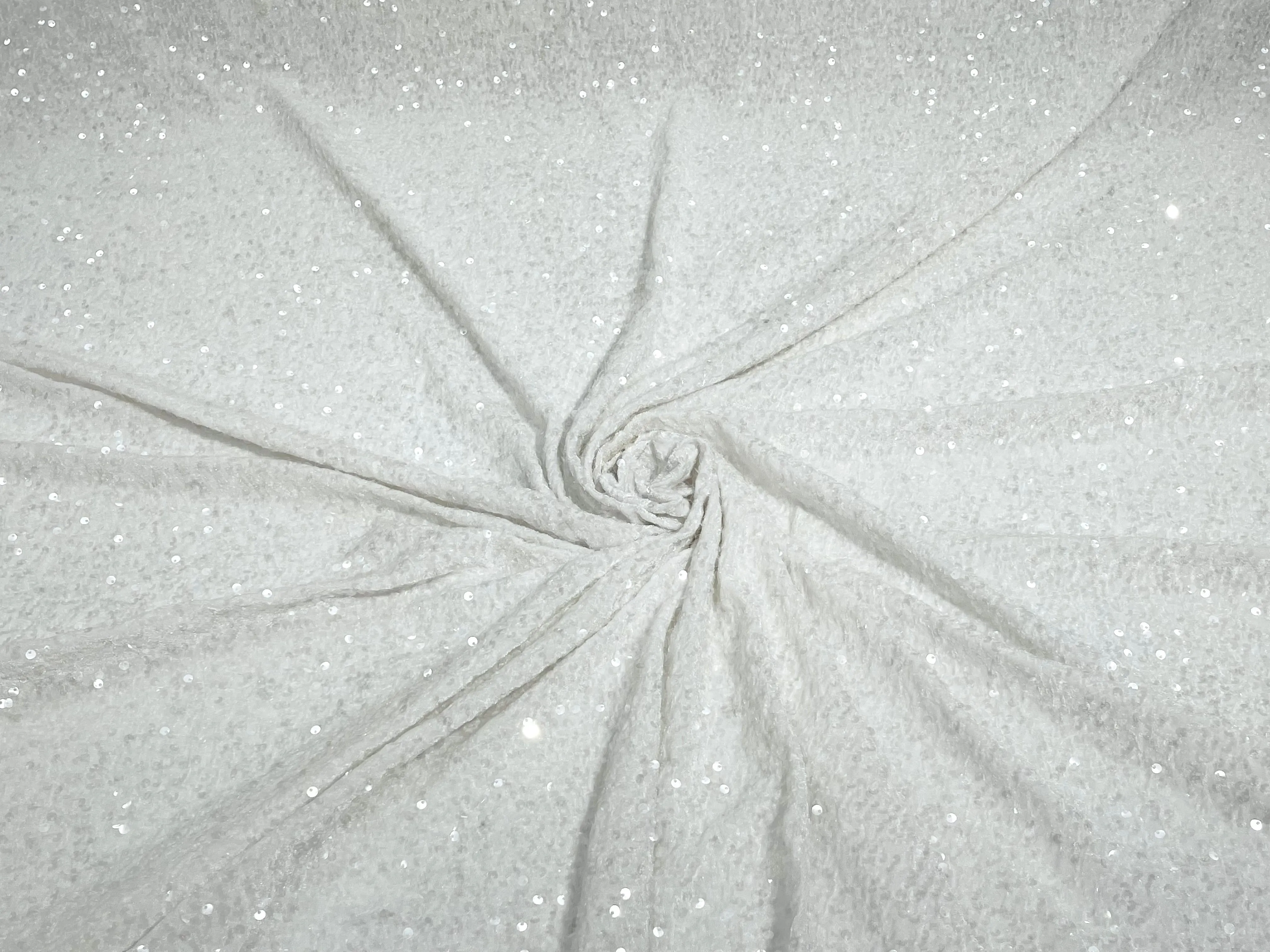 SEQUIN STRETCH VELVET (By The Yard)