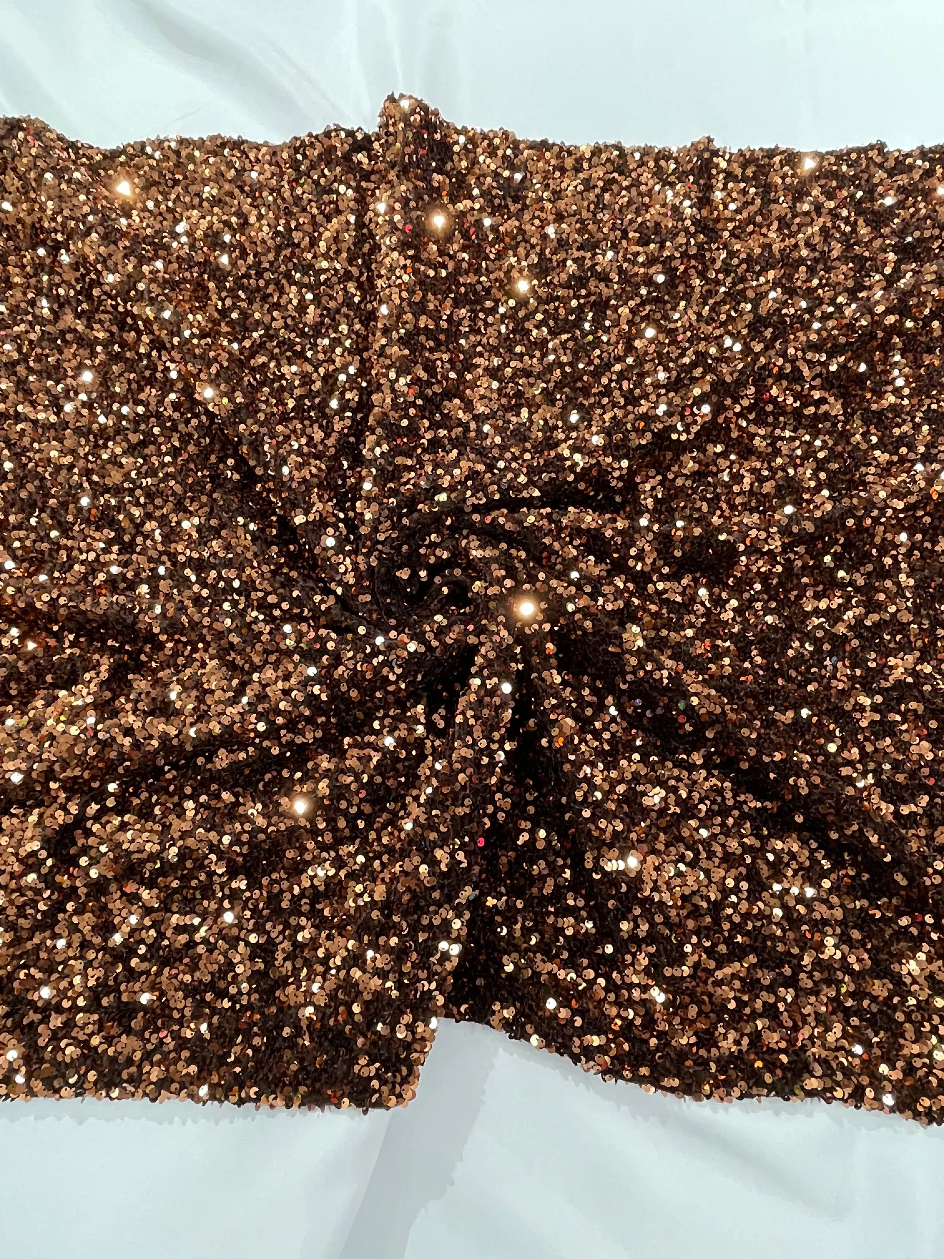 SEQUIN STRETCH VELVET (By The Yard)