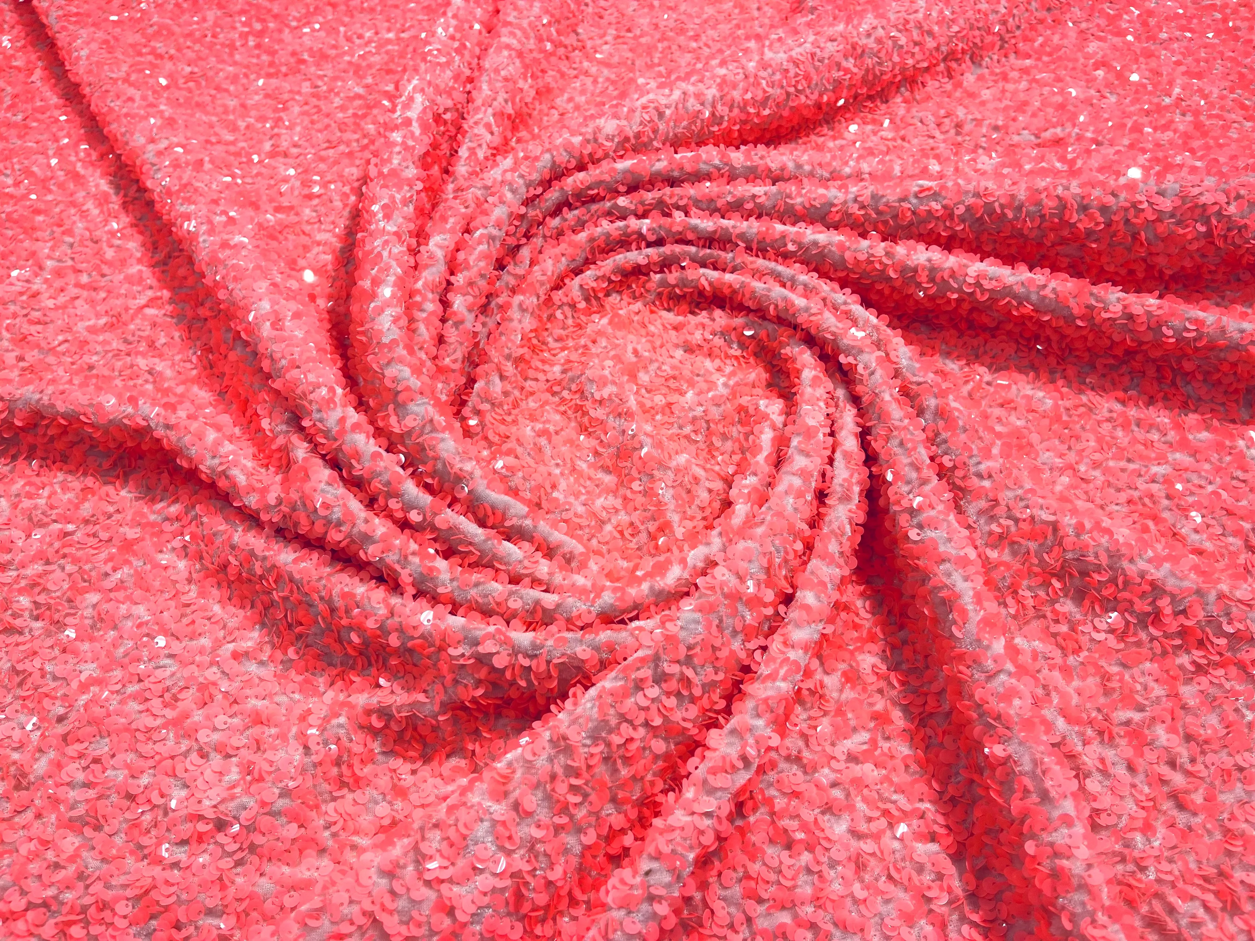 SEQUIN STRETCH VELVET (By The Yard)
