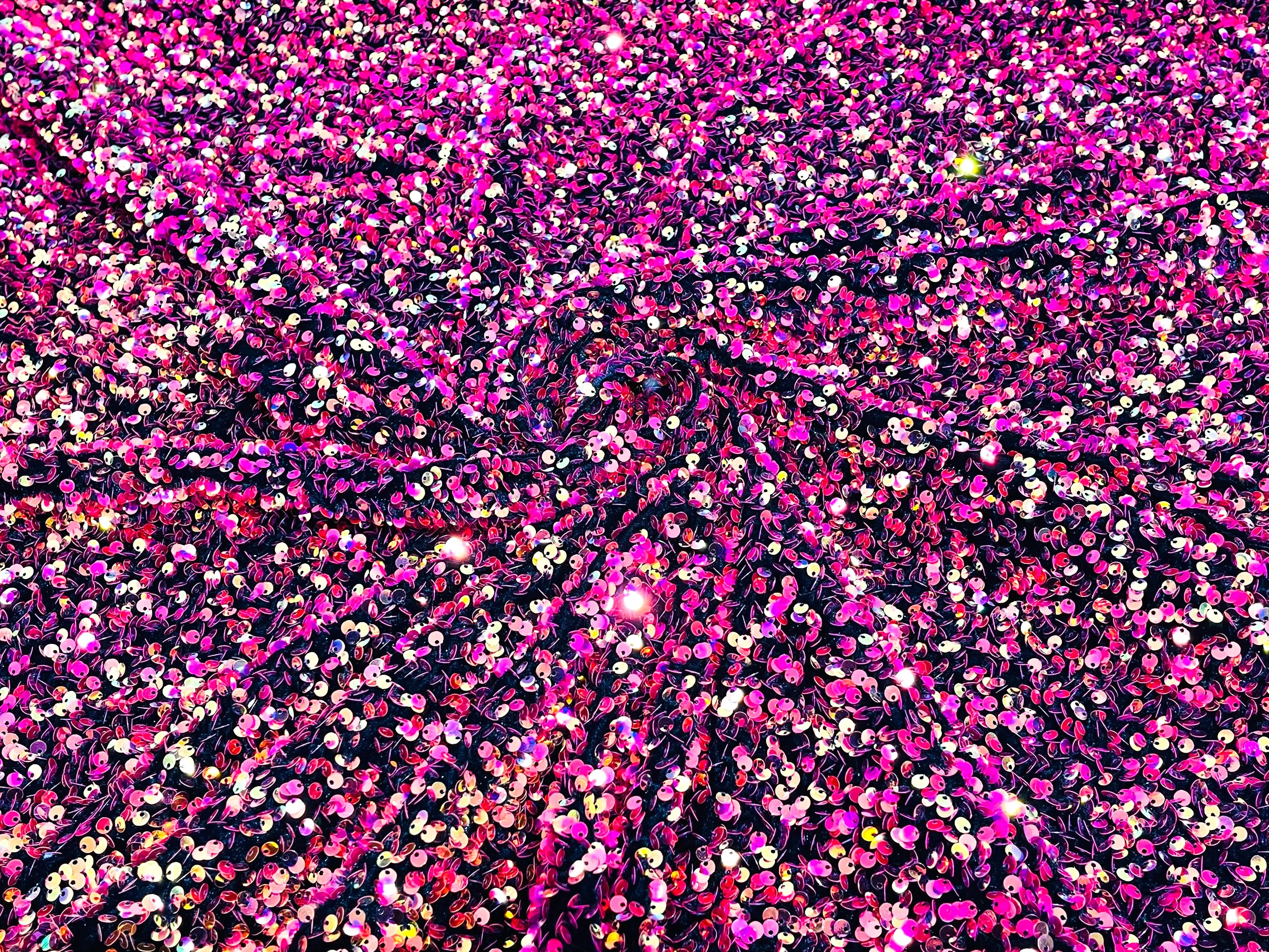 SEQUIN STRETCH VELVET (By The Yard)