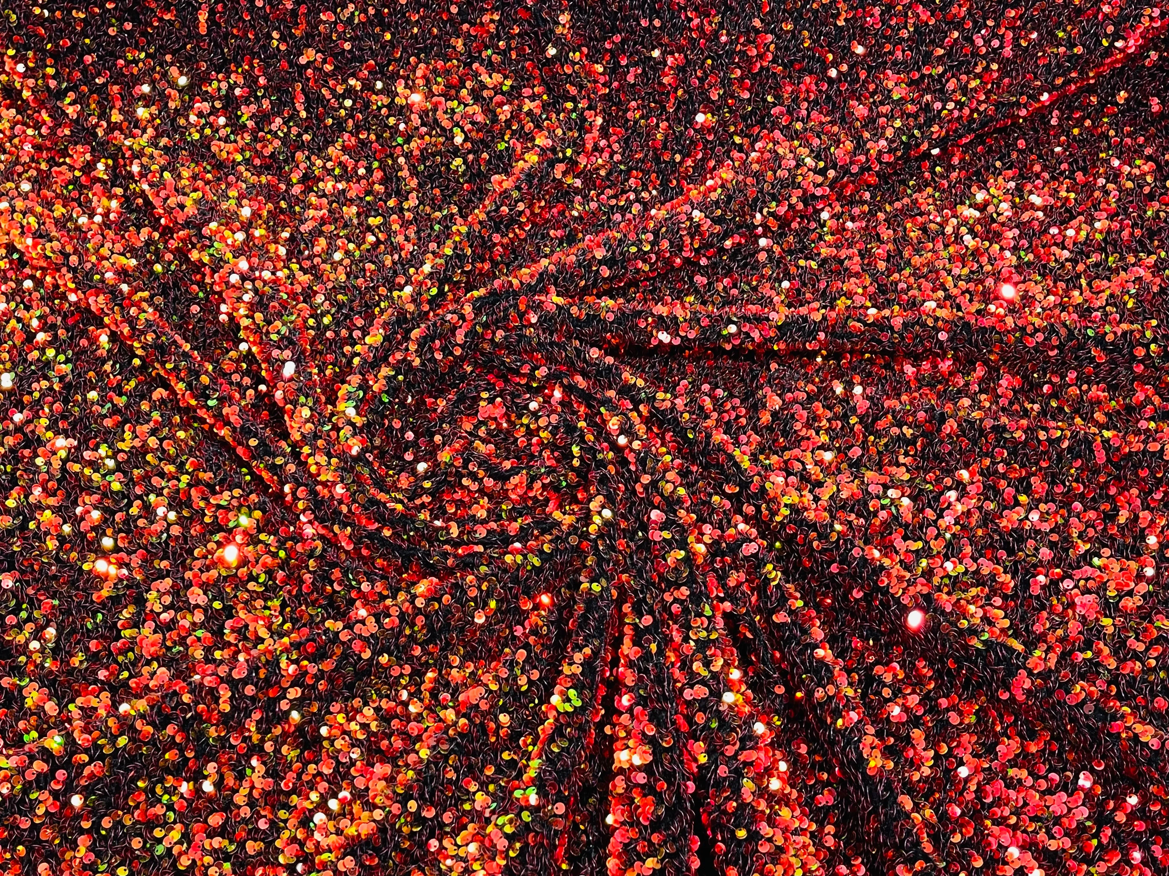 SEQUIN STRETCH VELVET (By The Yard)